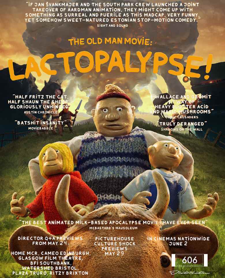 The Old Man Movie: Lactopalypse (15) :: Next Showing Sunday 25th June 7:30 PM
