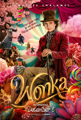 Wonka (PG) :: Next Showing Friday 22nd December 7:30 PM