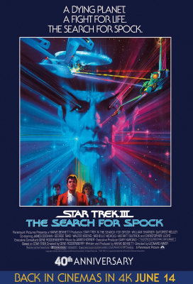 Star Trek III The Search For Spock (40th Anniversary) (12A) :: Next Showing Saturday 22nd June 7:30 PM