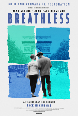Breathless (A Bout De Souffle) (12A) :: Next Showing Wednesday 4th March 8:00 PM